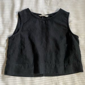 Elizabeth Suzann Petra Crop Sz Small Black GUC